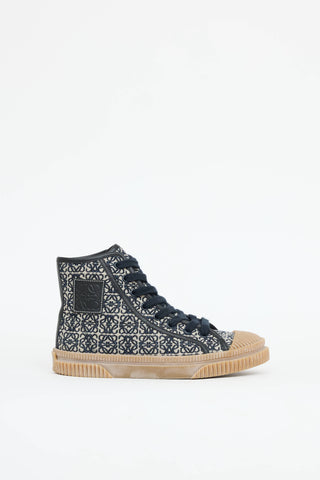 Loewe Anagram High-Top Sneaker