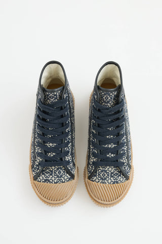Loewe Anagram High Top Sneaker