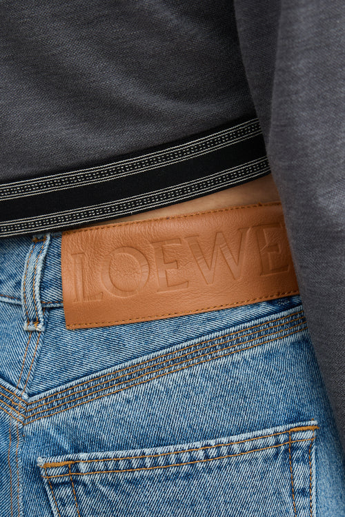 Loewe Anagram Cropped Jeans