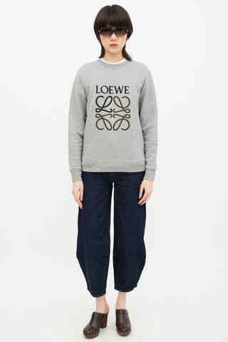 Loewe Anagram Logo Sweatshirt