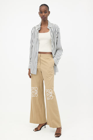 Loewe Anagram Straight Leg Trouser