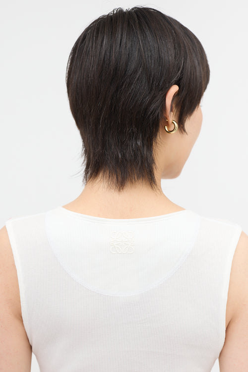 Loewe Anthurium Print Ribbed Dress