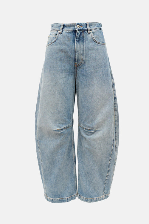 Loewe Barrel Leg Anagram Jeans
