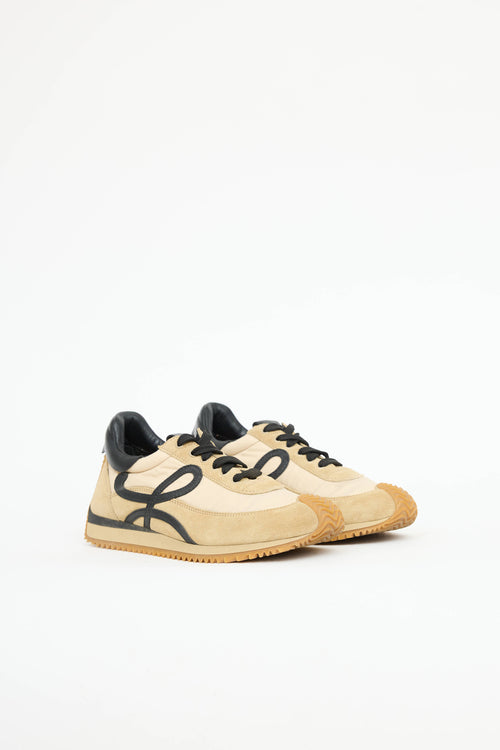 Loewe Nylon Suede Flow Sneaker