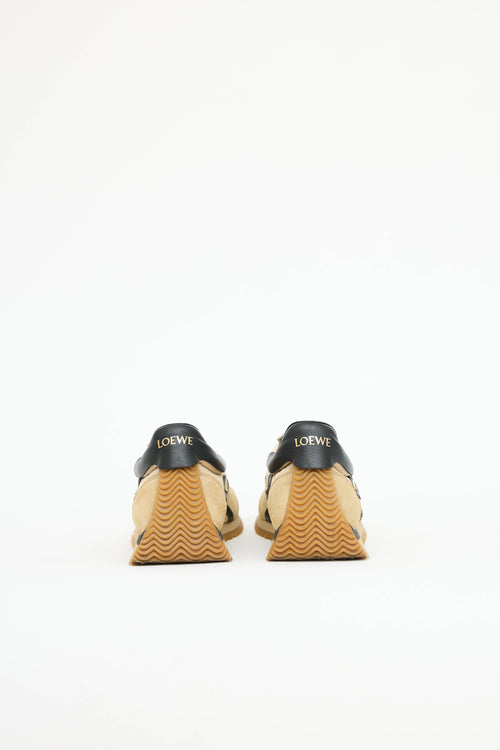 Loewe Nylon Suede Flow Sneaker