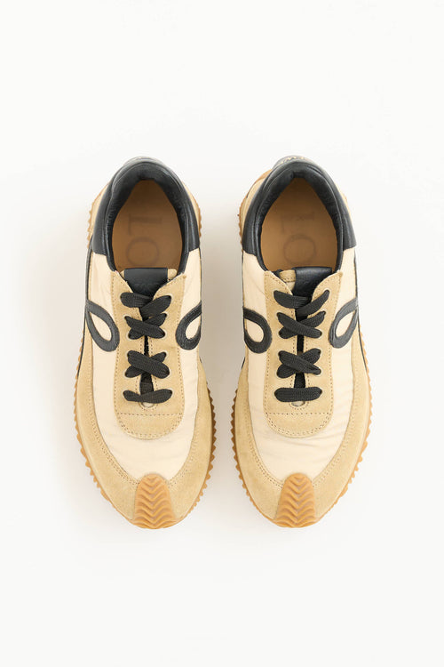 Loewe Nylon Suede Flow Sneaker