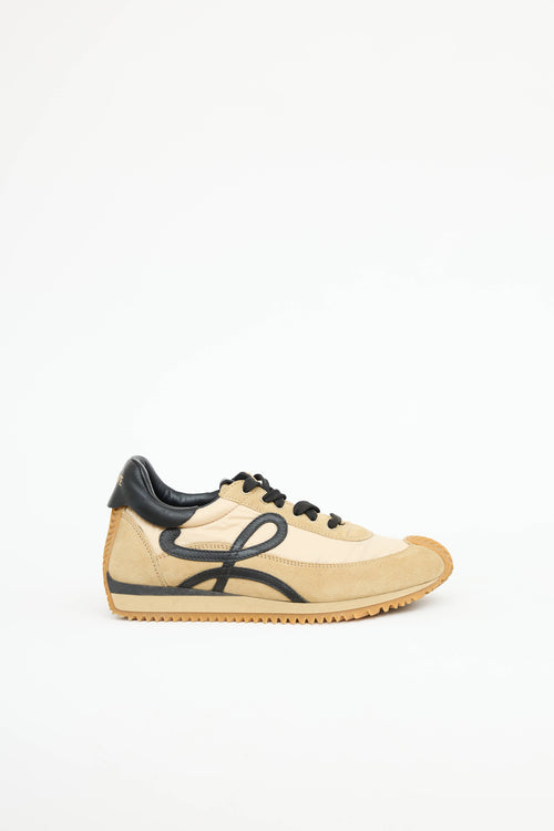 Loewe Nylon Suede Flow Sneaker