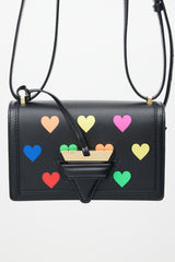 Loewe Black & Multi Small Barcelona Heart Crossbody Bag
