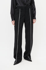 Loewe Black & White Piping Trouser