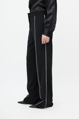 Loewe Black & White Piping Trouser