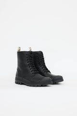 Loewe Leather Combat Boot