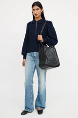 Loewe Leather Hammock Large Bag