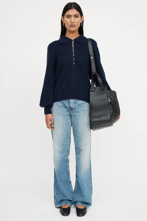 Loewe Leather Hammock Large Bag