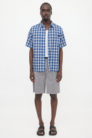 Loewe Plaid Anagram Shirt