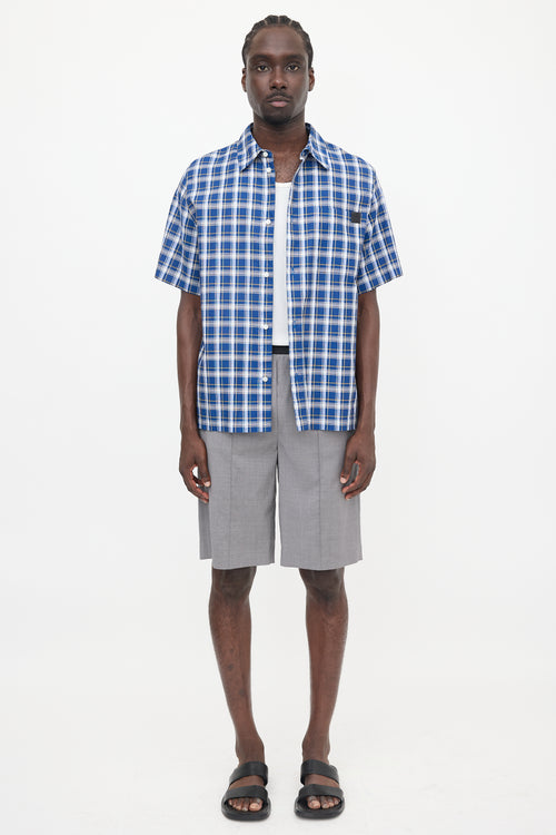 Loewe Plaid Anagram Shirt