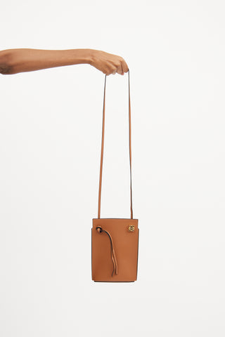 Loewe Tan Dice Pocket Shoulder Bag