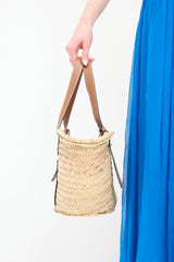 Loewe Brown Basket Anagram Tote Bag