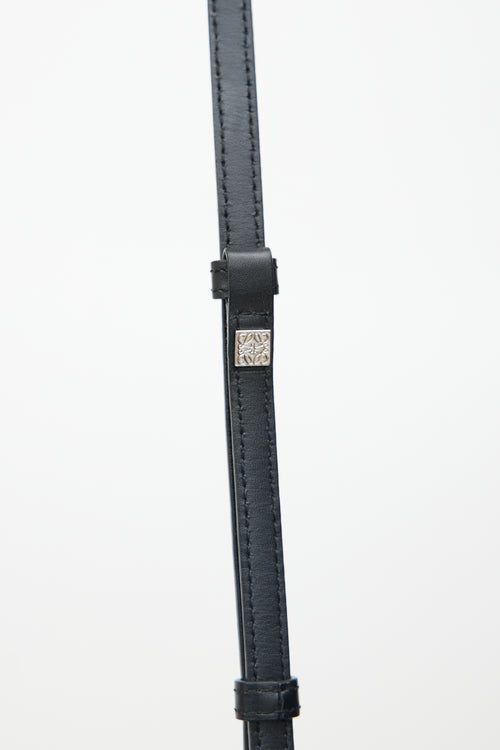 Loewe Brown Mini Bolso Structured Crossbody Bag