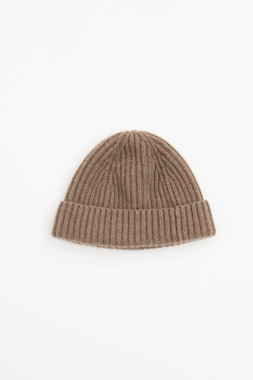 Loewe Cashmere Knit Logo Beanie