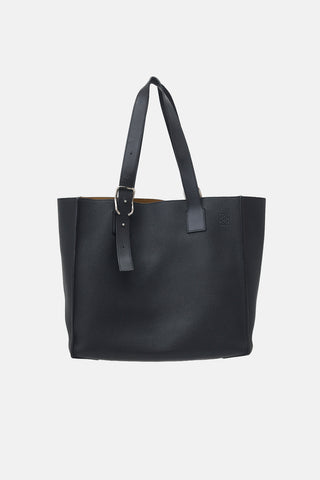 Loewe Leather Buckle Tote Bag