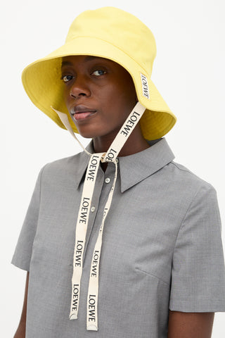Loewe Canvas Bucket Hat