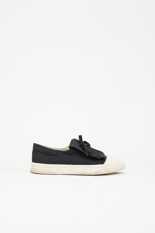 Loewe Canvas Flap Anagram Sneaker