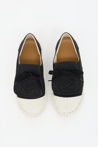 Loewe Canvas Flap Anagram Sneaker