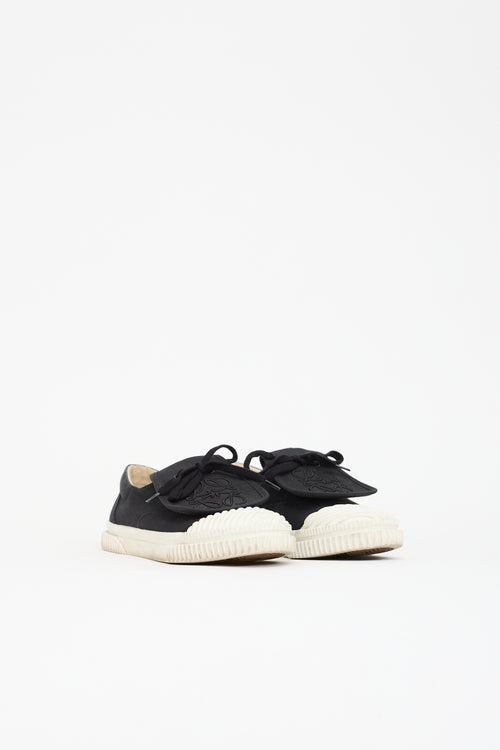 Loewe Canvas Flap Anagram Sneaker