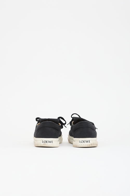 Loewe Canvas Flap Anagram Sneaker