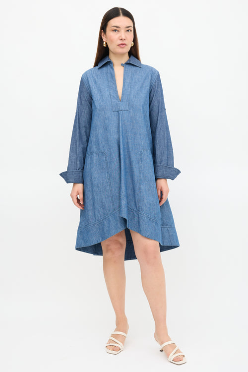 Loewe Chambray Midi Dress