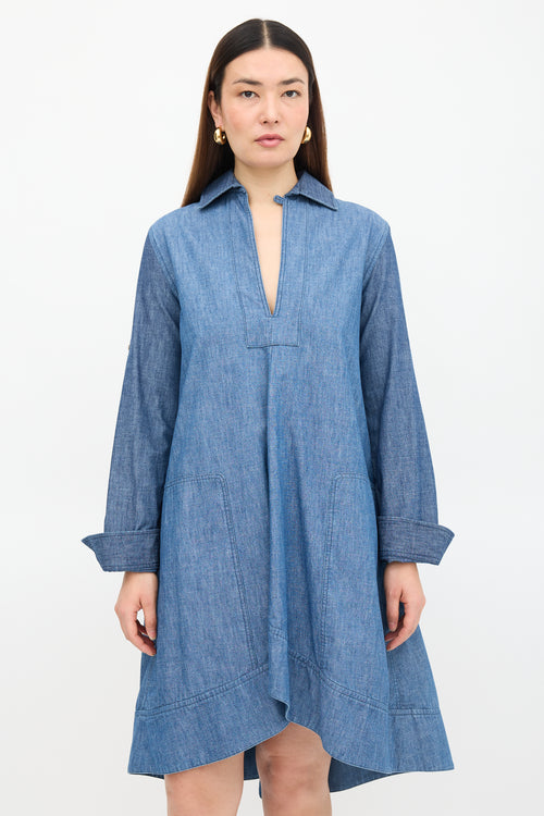 Loewe Chambray Midi Dress
