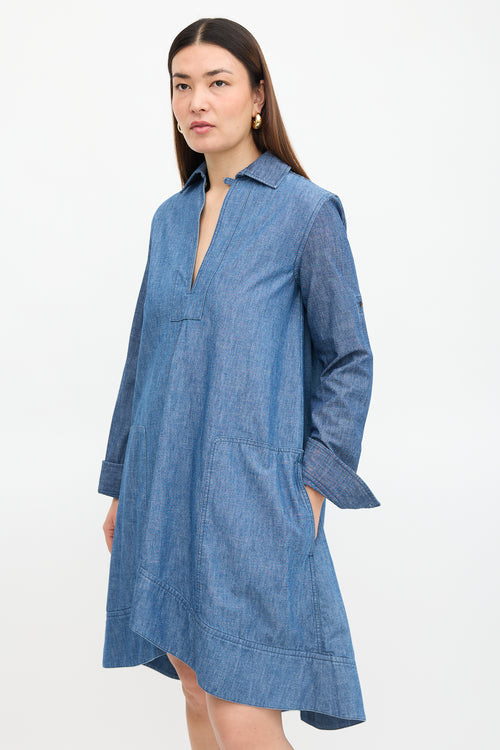 Loewe Chambray Midi Dress