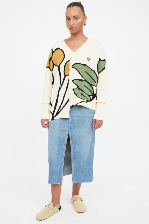 Loewe Wool Herbarium Knit Logo Sweater