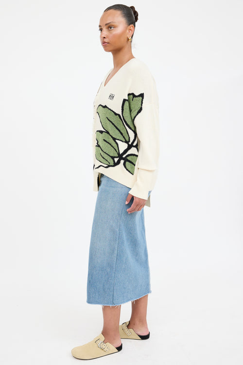 Loewe Wool Herbarium Knit Logo Sweater