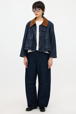Loewe Denim Trapeze Jacket