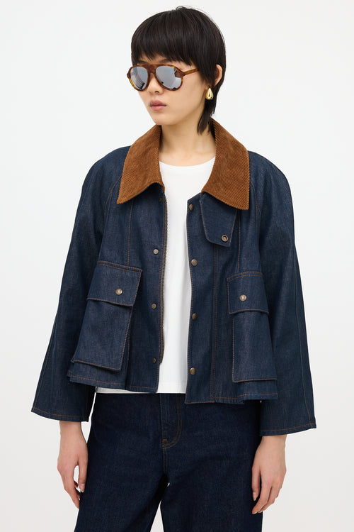 Loewe Denim Trapeze Jacket