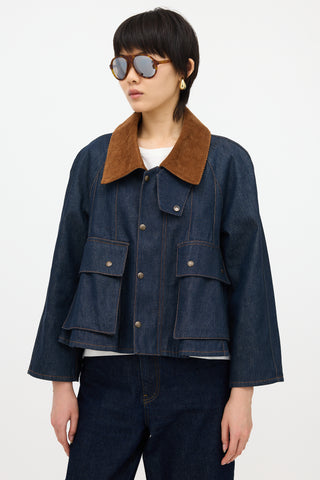 Loewe Denim Trapeze Jacket