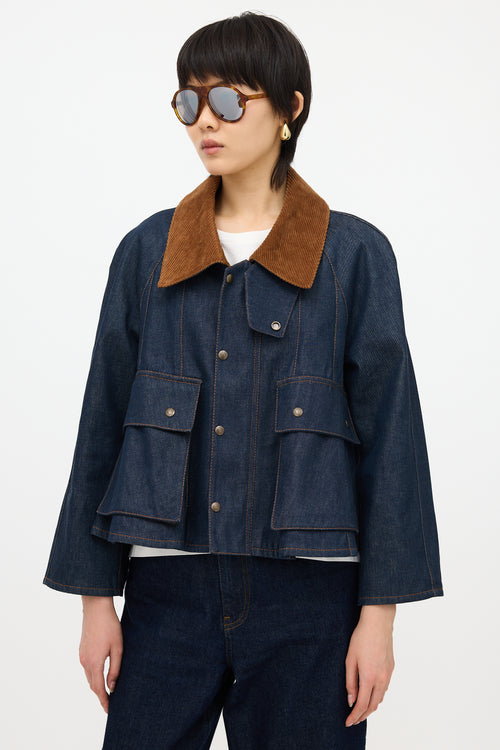 Loewe Denim Trapeze Jacket