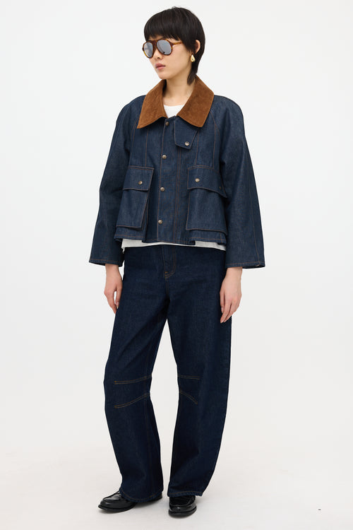 Loewe Denim Trapeze Jacket