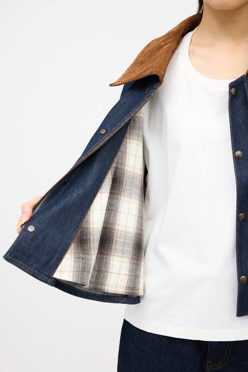 Loewe Denim Trapeze Jacket