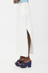 Loewe Denim Deconstructed Skirt