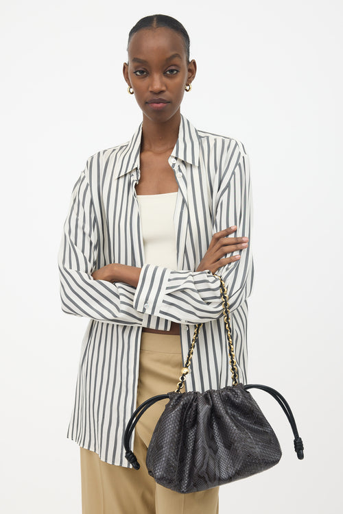 Loewe Exotic Leather Flamenco Bag