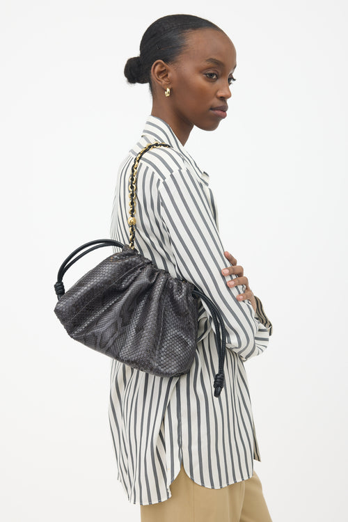 Loewe Exotic Leather Flamenco Bag