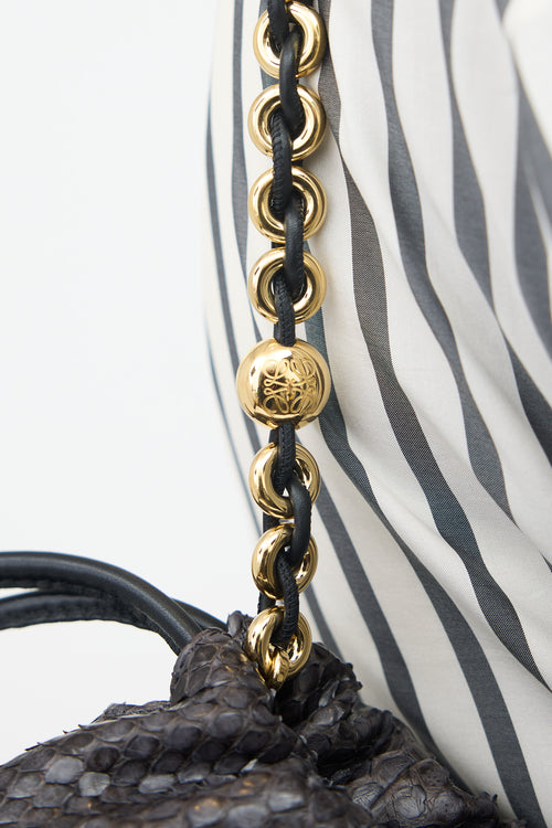 Loewe Exotic Leather Flamenco Bag
