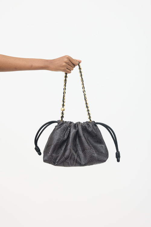 Loewe Exotic Leather Flamenco Bag
