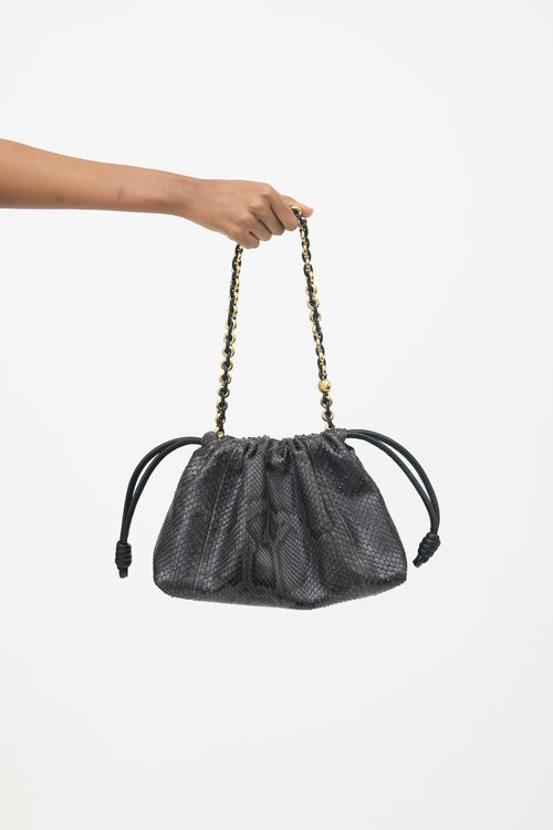 Loewe Exotic Leather Flamenco Bag