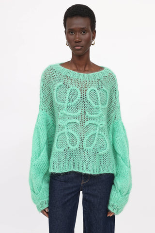 Loewe Mohair Anagram Sweater