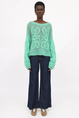 Loewe Mohair Anagram Sweater