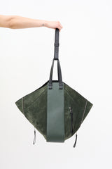 Loewe Suede & Leather Hammock Tote Bag