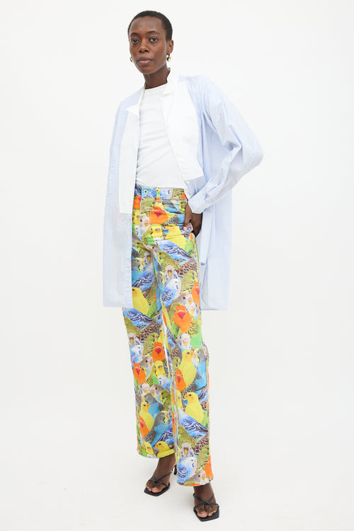 Loewe High Waist Printed Jeans